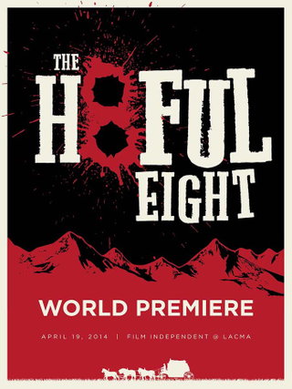 Illustration for article titled Quentin Tarantino’s The Hateful Eight exists as a poster now